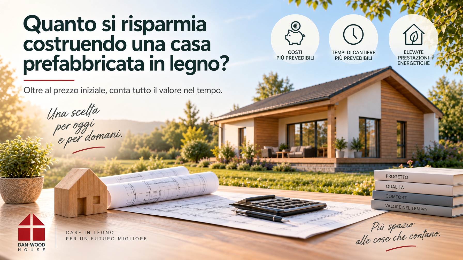 Quanto si risparmia costruendo una casa prefabbricata in legno